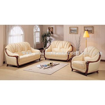 Leather Sofa Set