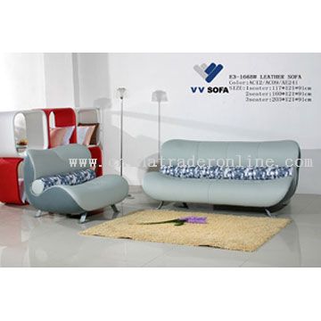 Modern Leather Sofa from China