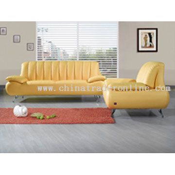 Modern Leather Sofa from China