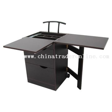 Folding Desk with File Cabinet from China