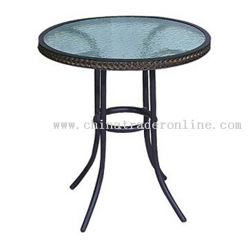 Aluminum-Glass Table