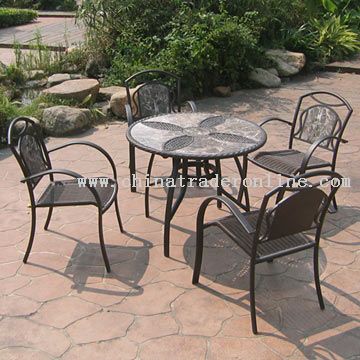 Chair and Table Set from China