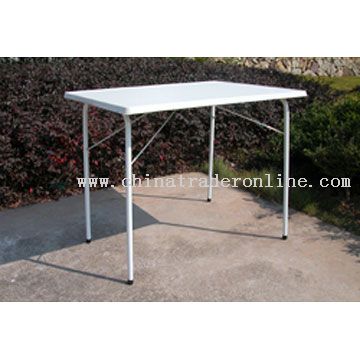 MDF Camping Table with Adjustable Stand from China