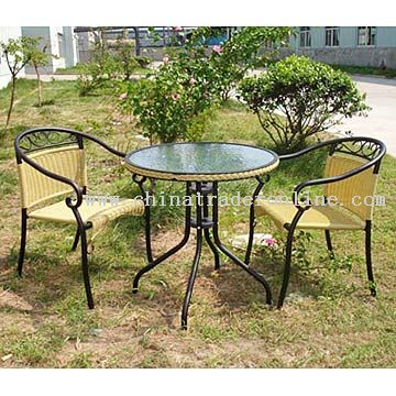 Rattan Chair Set from China