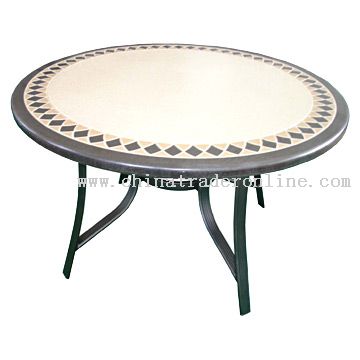 Resin Top Table from China