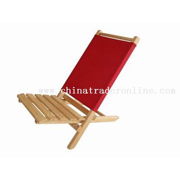 Rubber Wood Deck Chair