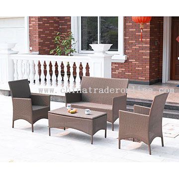 Outdoor Wicker Furniture Set from China