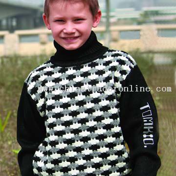 Children Brocade Sweater