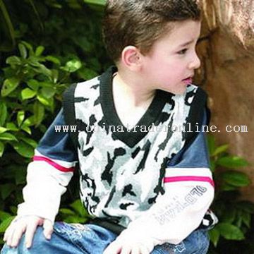 Children Sleeveless Sweater