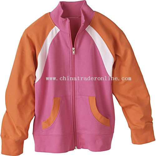 Girls Color Blocked Cheer Jacket