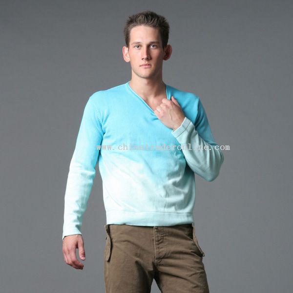 Tie-Dyed Men 100% Cotton Pullover from China