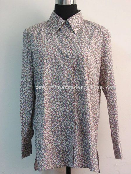 Ladies Printing Blouse from China