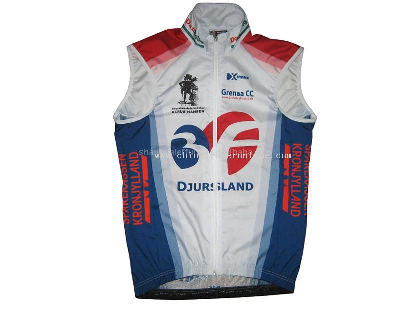 Windproof Sports Vest from China