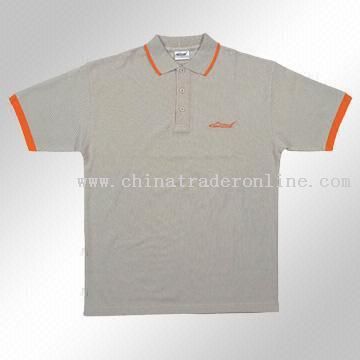 100% Cotton Golf Polo Shirt from China