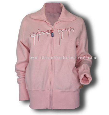 Ladies Full Zipper Sweat Shirt from China