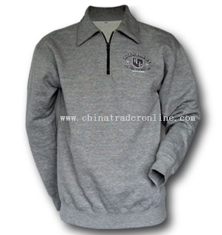 Sweat Shirt W/Half Zipper