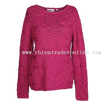 ladie sweater from China