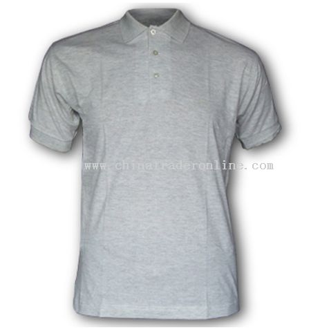 100% Cotton Jersey Fabric Polo T-shirt from China