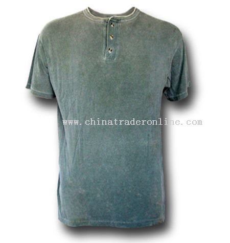 Stone Washed T-shirt from China