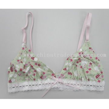 Printed Micro Fiber Bra from China