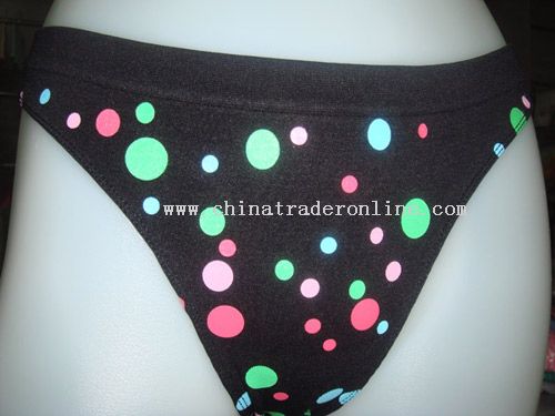 Seamless Thongs from China