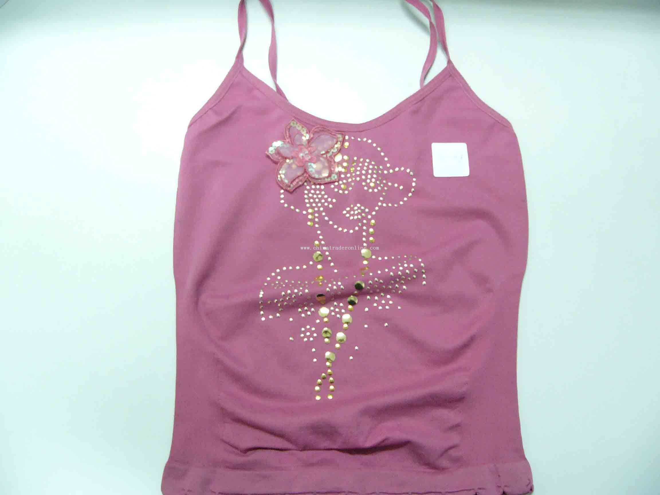 Ladies Seamless Camisole from China