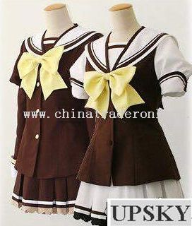 Pretty School Girl Sailor Uniform