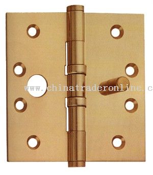 2 ball bearing brass security hinge