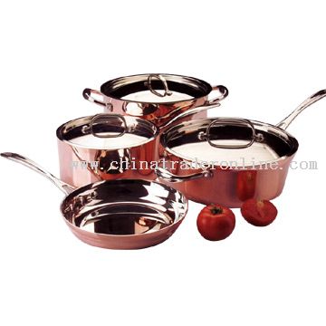 7pc Tri-Ply Cookware Set from China