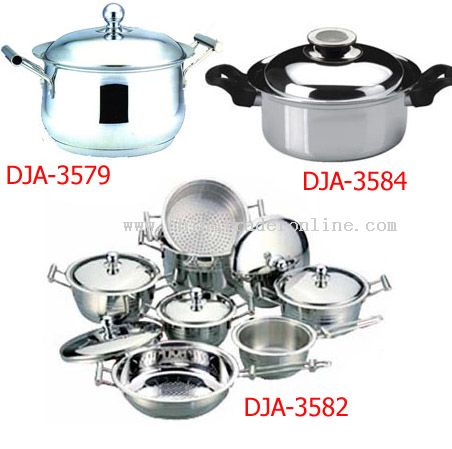 Stainless Steel Cookware Set from China