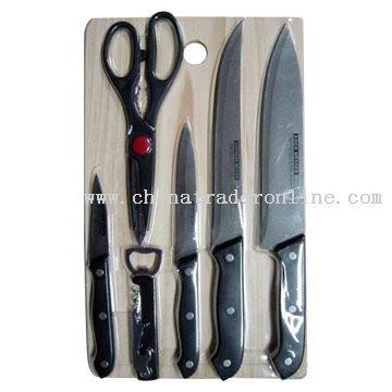 7pcs Kitchen Knife Set from China