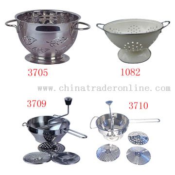 Fruit Baskets and Food Mills from China