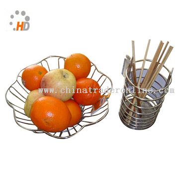 Metal Fruit Container