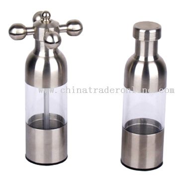 Pepper Mill and Salt Shaker Set from China