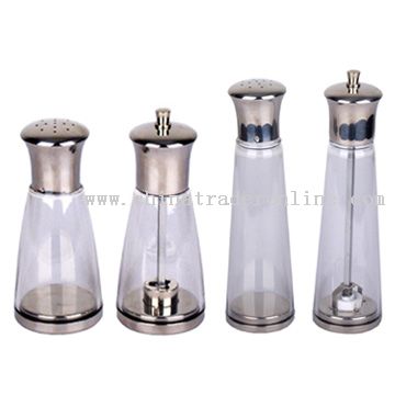 Pepper Mill and Salt Shaker Set from China
