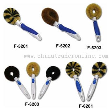 Pan Brush with TPR handle from China