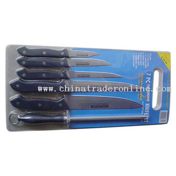 7pc Kitchen Knife Set from China