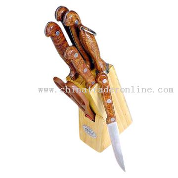 8pc Kitchen Knife Set from China