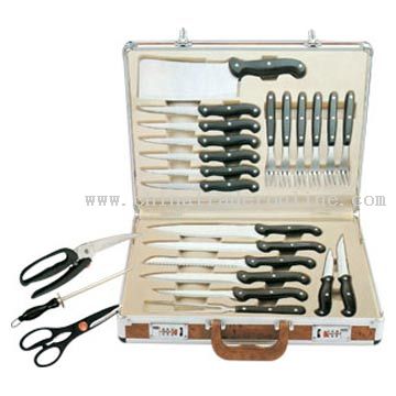 Knife Set with Aluminum Case from China