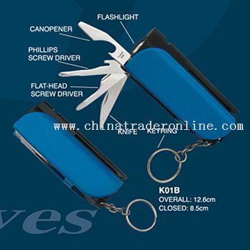 LED Light Knives with Keychain from China