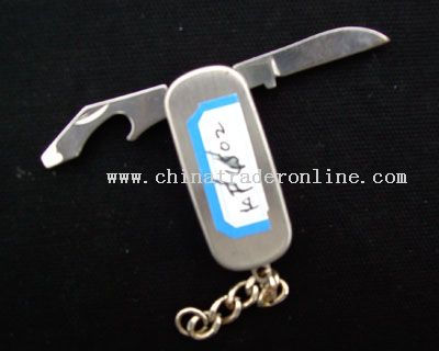 Metal Handle Multi-functional Kinfe