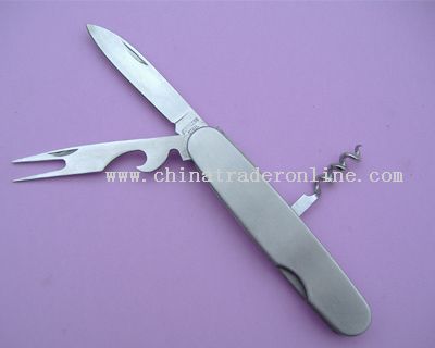 Metal Handle Multi-functional Kinfe from China