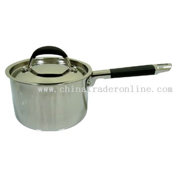 18cm Sauce Pan with Lid and Handle from China