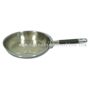 24cm Flat Frying Pan with Oil Resistance from China