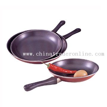 3pc Frying Pan Set w/Euro Handle