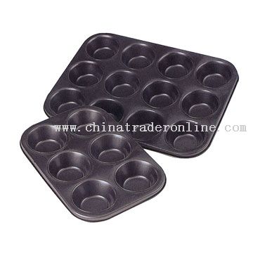 6 & 12 Cup Cake Pans from China