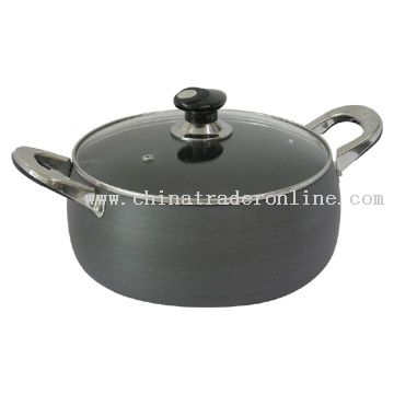 Belly, Hard-Anodized Saucepan from China