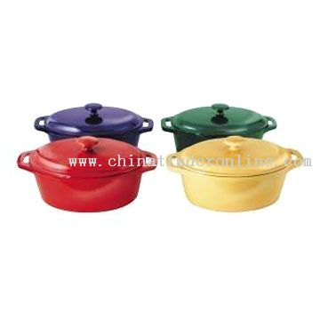 Enamel Casseroles