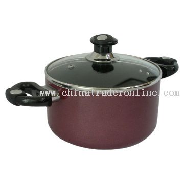 Straight, Aluminum Saucepan