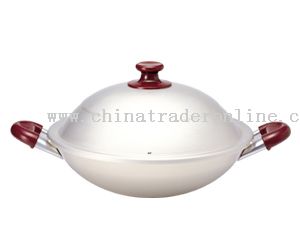 36cm Wok with Two Short Handle from China